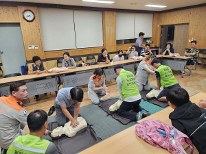 상주시 계림동도시재생위원회, 심폐소생술 활용 능력 함양