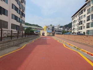 경북자치경찰위원회, 어린이 보호구역내 유도선 설치