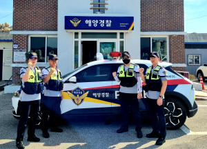 동해해양경찰서, 친환경 전기순찰차 확대 배치