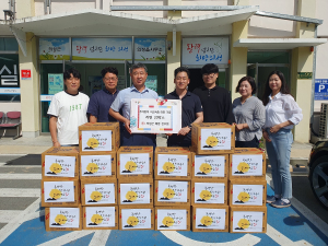 의성군 해병전우회, 취약계층에 라면 기부