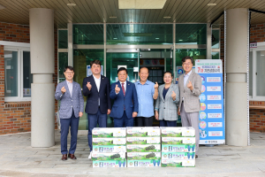 영주시의회, 추석 명절 사회복지시설 위문품 전달
