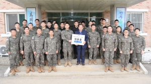 문경시, 추석 맞이 군부대 위문 방문