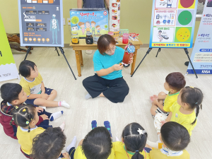 군위군보건소, 찾아가는 유아 간접흡연예방교실 운영