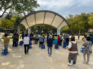 수성구치매안심센터, 한마음 치매극복 걷기 행사