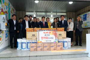 영천시의회, 추석 명절 앞두고 사회복지시설 위문