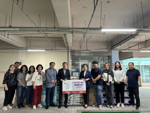 ㈜삼화피앤씨, 포항시에 추석맞이 이웃돕기 선물세트 전달