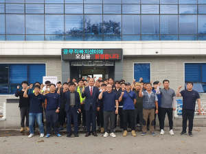 강영석 상주시장, 추석 명절 현장 근무자 격려