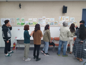 상주시 도시재생지원센터, '어반스케치' 전시회 개최