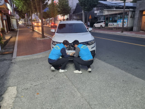 안동시, 자동차세 등 상습 체납차량 번호판 영치