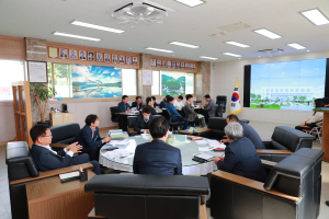 울진군, 정책홍보관 10월 정책회의