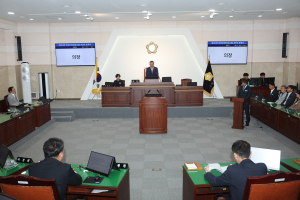 의성군의회, 10건 의안 심의 의결