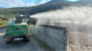 경산시, 럼피스킨병(LSD) 확산 따른 매개곤충 방제