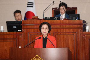 박점숙 상주시의원, 전통시장 활성화 빈 점포 활용방안 제언