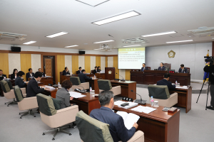 청도군의회, 제295회 임시회 열어