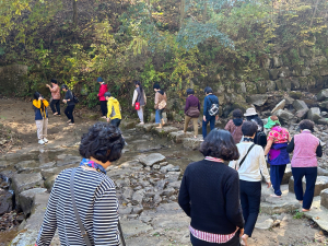김천시보건소, 힐링 산림치유 워크숍 운영