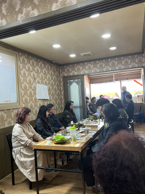 군위군 소보면 노인회, 기관 간 소통의 시간 마련