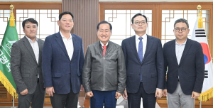 홍준표 대구시장, 삼성글로벌리서치  사장 접견