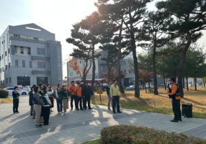 영주선비도서관, 이용자와 화재대피훈련
