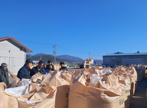 구미시, 2023년산 공공비축미곡 건조 벼 첫 수매