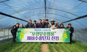 포항 ‘부추·방풍’ 해외 입맛 공략 농산물 주력