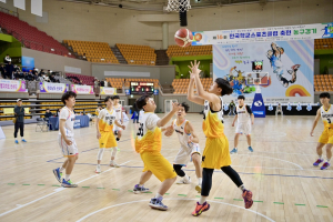 경북교육청, 학교스포츠클럽 축전 농구경기