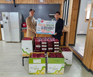 시지마을공동체, 대구 고산2동 김장김치 전달