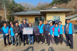 ㈜일진 베어링아트 영주공장, 장수면에 연탄 7천장 기부
