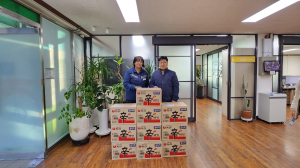 랑콩뜨레과자점, 경북장애인자립생활센터에 후원물품 기탁