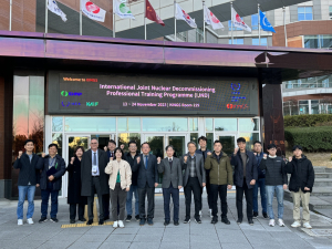 한수원, IAEA 인증 원전해체 심화교육 과정 수료식