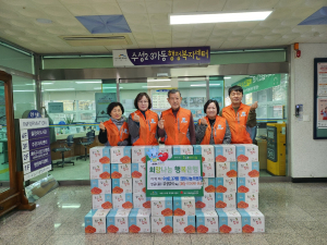 대구 수성구 수성2‧3가동 희망나눔위원회, 취약계층에 김치 전달