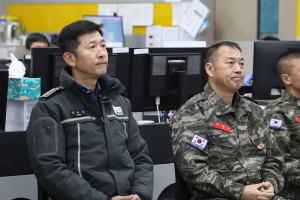 해병대 1사단장, 포항해양경찰서 협력강조