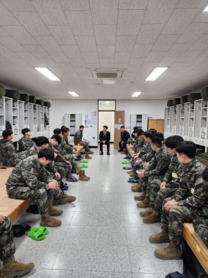 임종배 대구경북지방병무청장, 포항 예비군 격려ㆍ소통