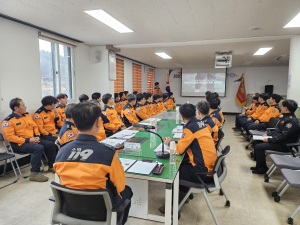 경북 119산불특수대응단, 산불소강기간 성과보고