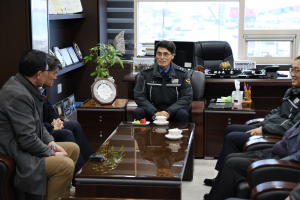 김성종 동해해경청장, 경북권 민생 치안현장 점검