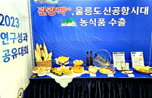 울릉군 농업기술센터, 우수 기관상 수상