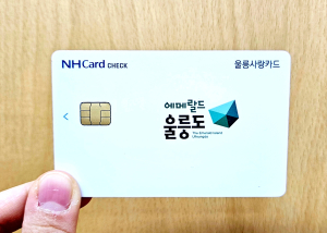 울릉사랑카드 출시