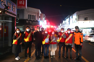 대구서부소방서, 119시민안전봉사단 합동 전통시장 화재예방 캠페인