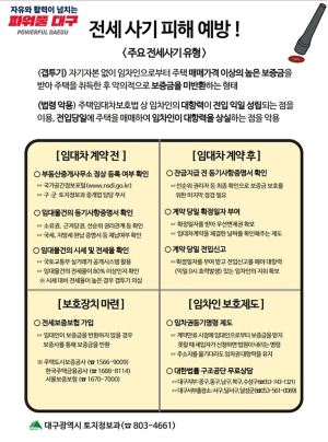 대구 부동산 중개업소 특별점검…위반행위 9건 적발