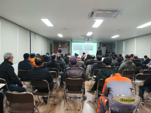 영덕군, 작목별 핵심 영농기술 교육 실시