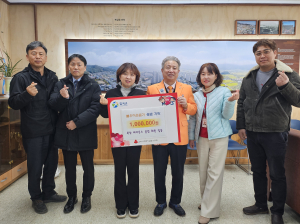 칠곡 북삼라이온스클럽, 불우이웃돕기 성금