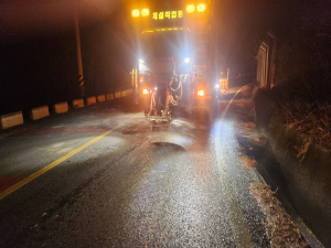 포항시 북구, 강설 대비 안전 도로 조성 ‘이상무’