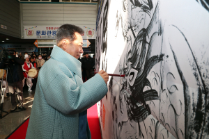 권기창 안동시장, 새해 첫 읍면동 방문