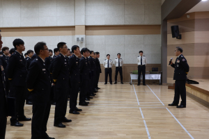 영덕소방서, 상반기 인사발령 신고식