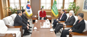 홍준표 대구시장, 5개 대학 총장과 소통의 시간