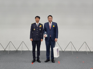 정희용, 경북자율방범연합회 감사패 받아