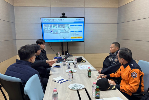 포항북부소방서,  ‘에코프로 비엠’ 화재예방 행정지도 방문