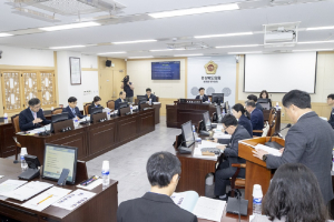 경북도의회 문화환경위원회, 새해 첫 업무보고