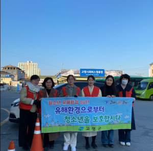 고령,  청소년유해환경 개선 민·관 합동 캠페인