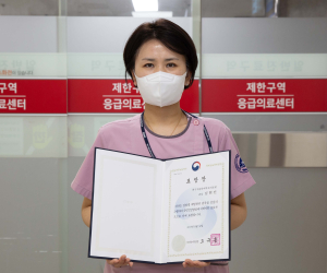 대구가톨릭대병원 김현진 간호사, 감염병 관리 유공 ‘보건복지부 장관 표창’
