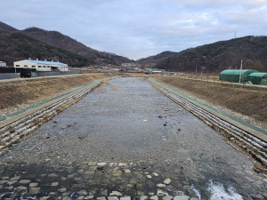 성주군, 소하천 퇴적토 준설로 재해 사전예방